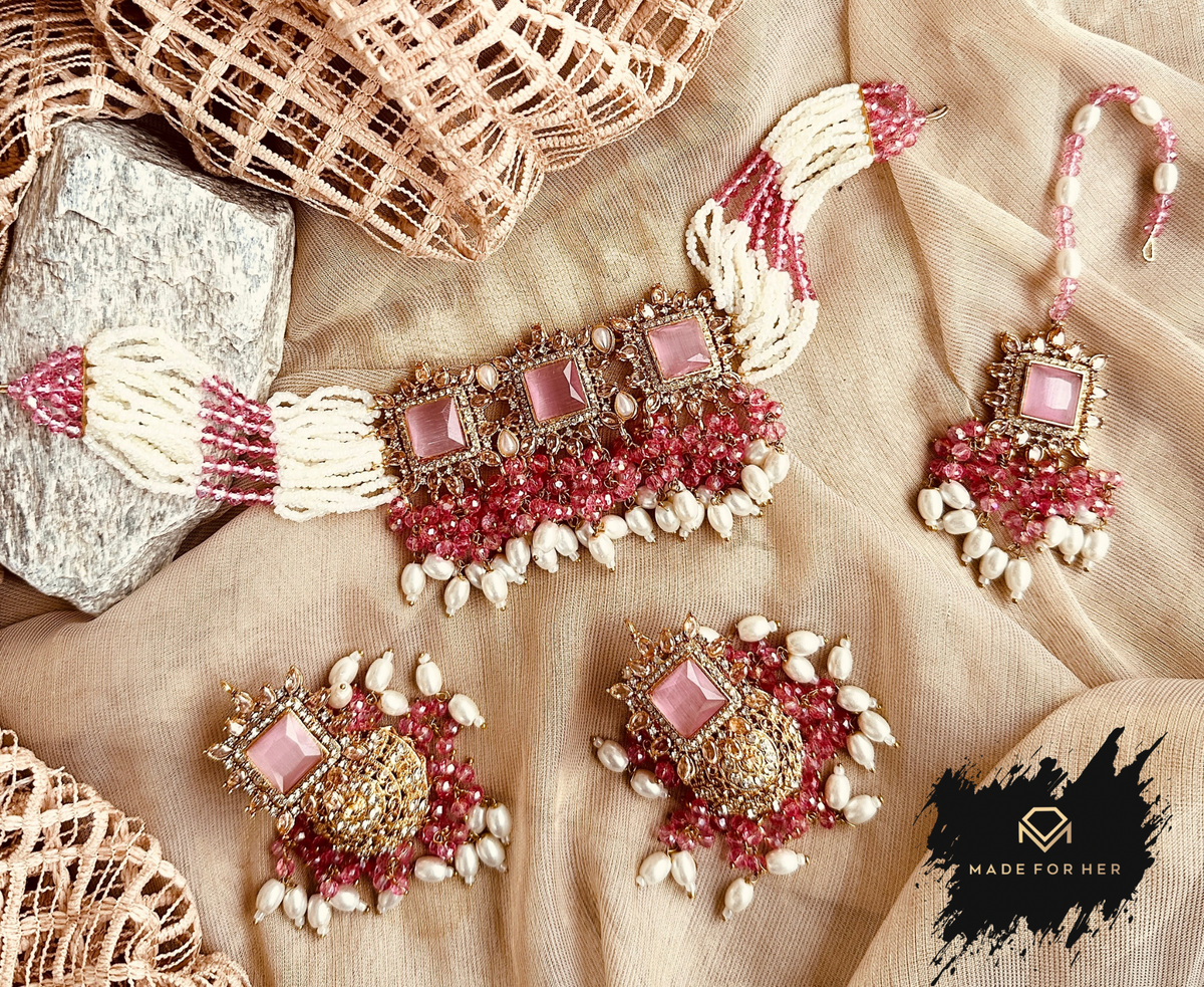 Twilight Bloom Choker Set - RAYN1015