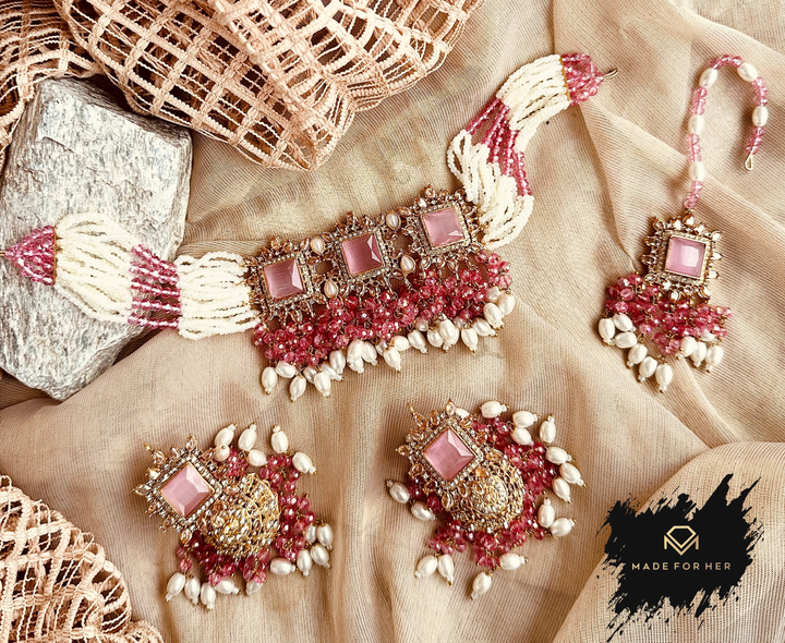 Twilight Bloom Choker Set - RAYN1015