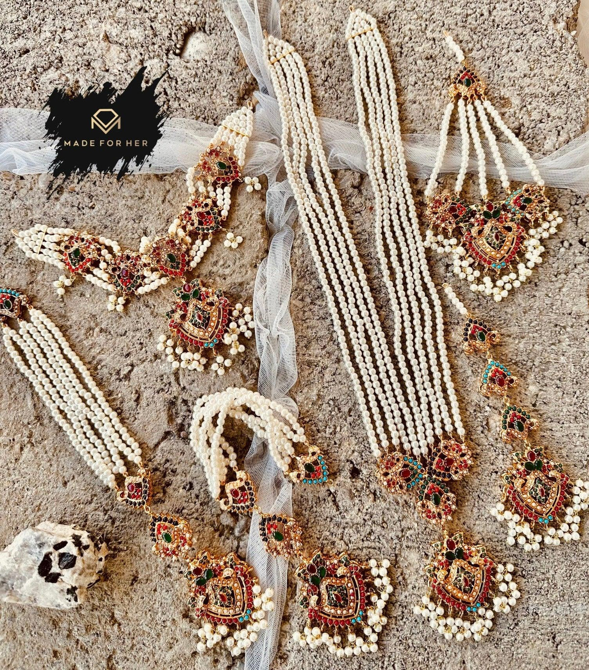 Nauratan Majestic Bridal Set - LNS023