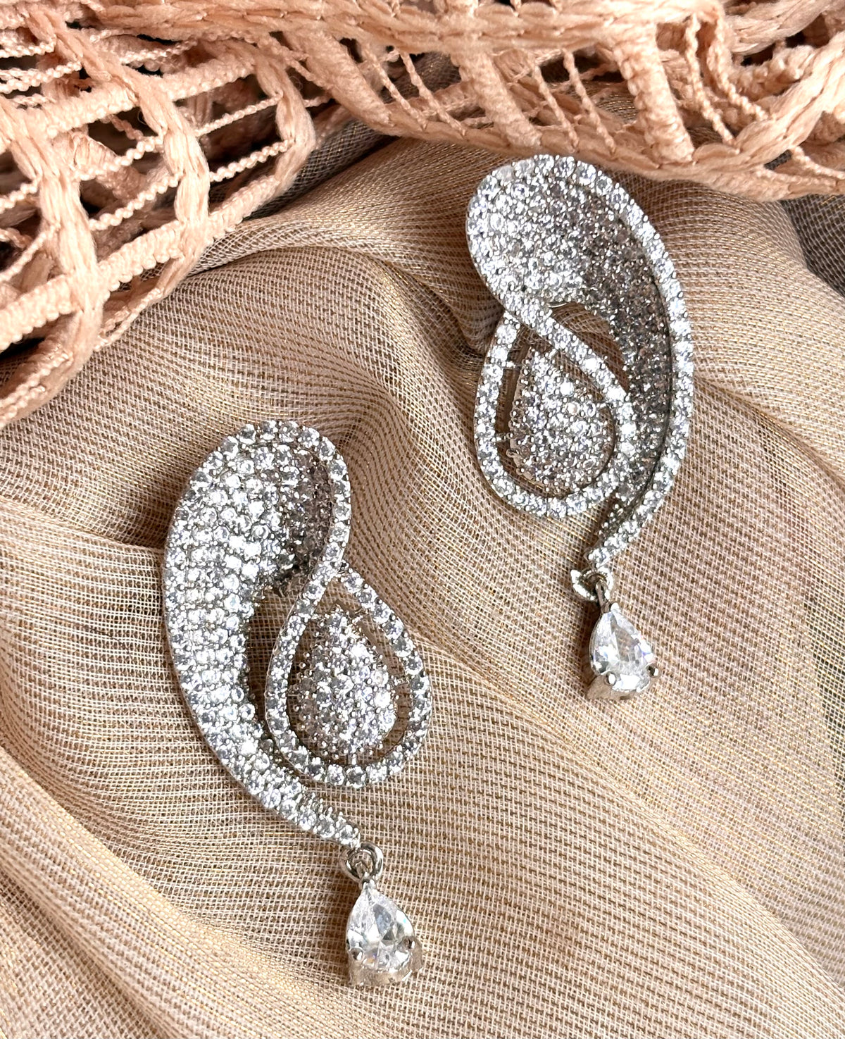 Celeste Zircon Earrings - LNJ1011
