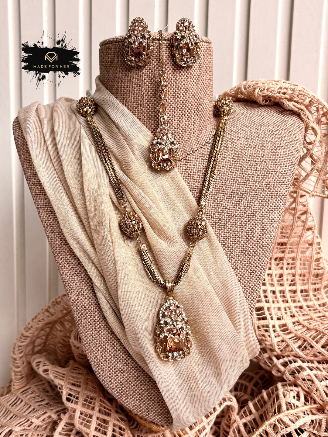 Nayel Antique Turkish Malaa Set - KSH1181