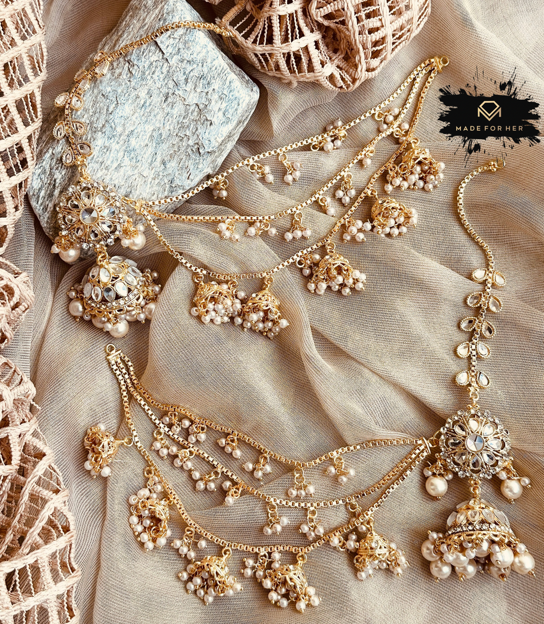 Aaria Drops – Sahara Jhumkis - WM1120