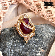 Turkish Blossom Ring - Adjustable - KSH1131