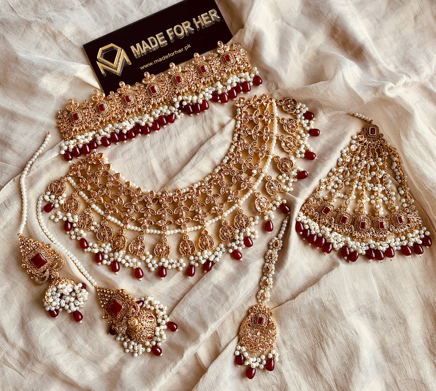 Royal Necklace / Choker Bridal - LNS025