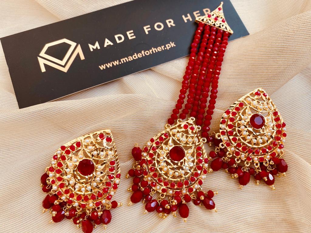 Hyderabadi Earings/Tika - OFF001