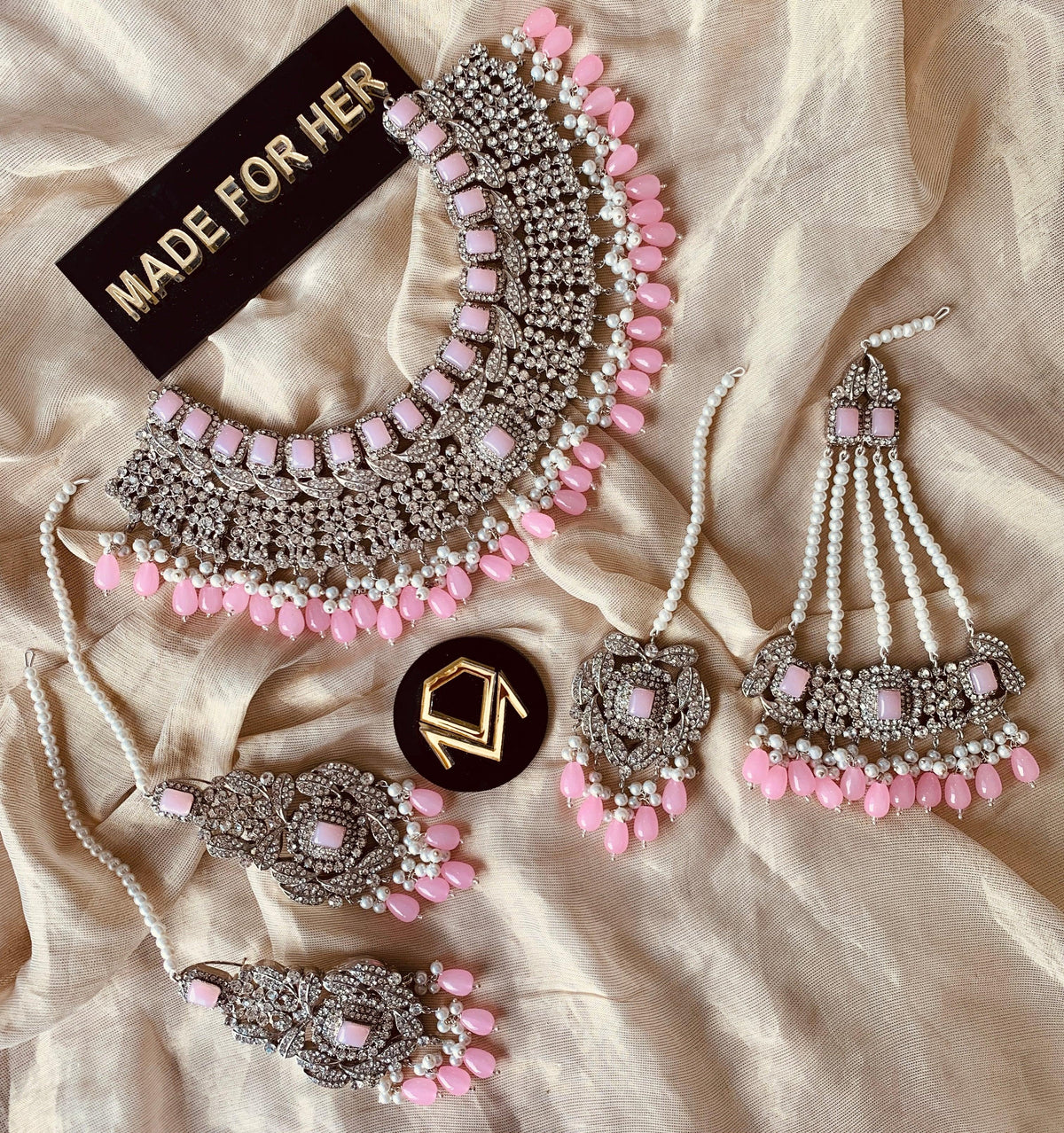The Imperial Heirloom — Luxe Bridal Set - LA019
